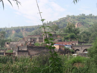 山村景色 古朴村落