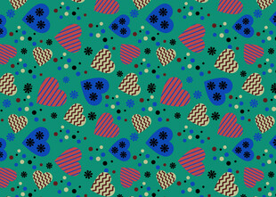 多彩几何图案背景纹理