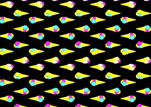 彩色几何图案无缝背景