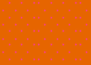 橙色底粉色点状图案背景