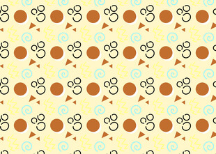 卡通图案背景纹理