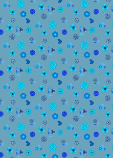 蓝色圆点渐变背景图案