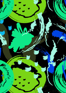 抽象多彩几何图案背景