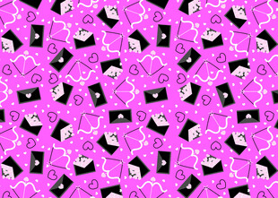 紫色背景的相机图案纹理