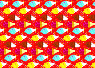 多彩几何图案背景