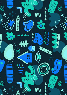 科技风几何图案背景