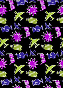 多彩几何图案背景