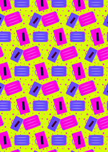 多彩几何图案背景