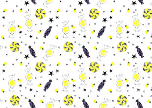 黄色斑点图案背景纹理