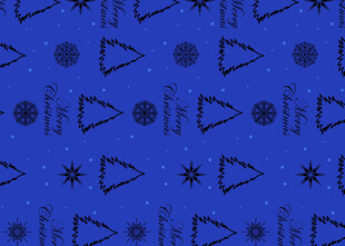 蓝色几何图案背景纹理