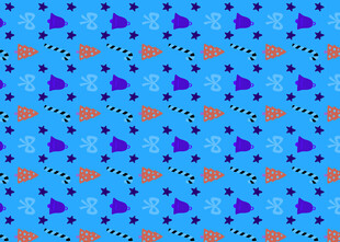 蓝色几何图案背景纹理