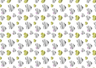 简约兔子图案无缝背景