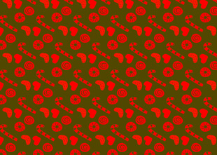 红色几何图案背景纹理