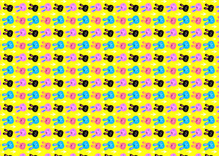 多彩几何图案背景纹理