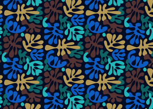 多彩几何图案织物纹理