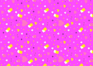 粉色爱心图案背景
