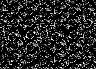 黑色背景上的环形图案