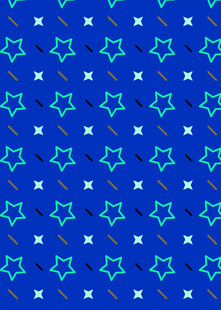 蓝色星星图案背景纹理