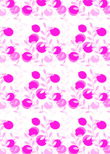 粉色圆点图案背景