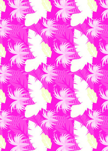 粉色蝴蝶图案背景纹理