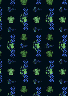 神秘夜光图案背景