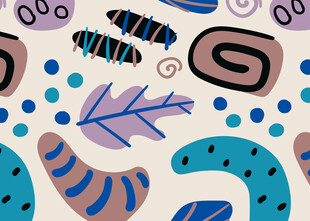 抽象图案装饰画