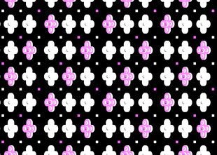 黑白粉三色几何图案背景