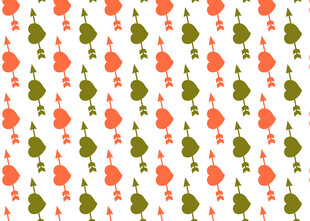 多彩水果图案背景