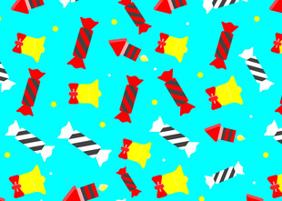 多彩节日烟花图案背景