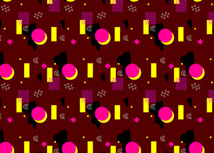 多彩几何图案背景