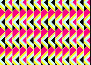 彩色锯齿图案背景