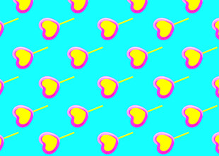 多彩几何图案背景纹理