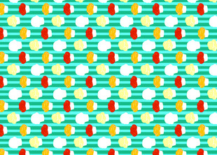 多彩几何图案无缝背景