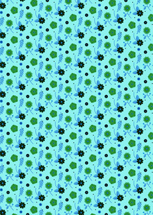 蓝绿色波点图案背景