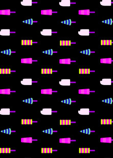 彩色糖果图案无缝背景