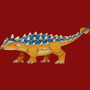 卡通造型剑龙