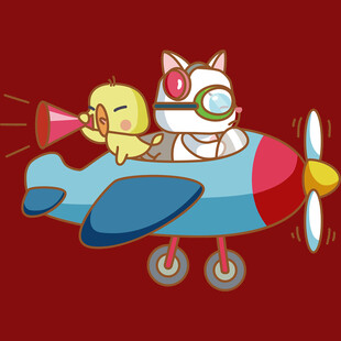 小猫与小鸡的飞行冒险