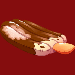 巧克力坚果冰淇淋棒