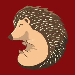 刺猬卡通头像