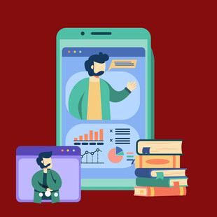 手机端在线学习场景展示