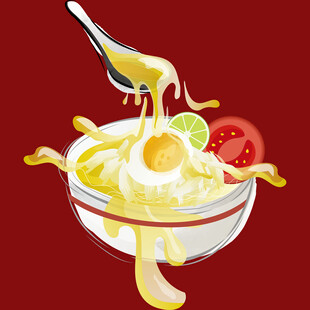 美味芝士意面诱人食欲