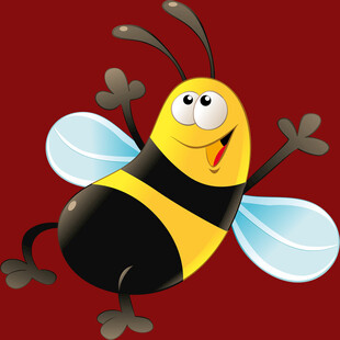 可爱小蜜蜂
