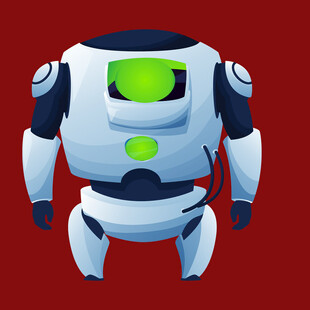 未来感机器人造型设计