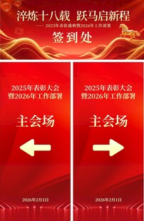 十八岁成人礼活动指示牌