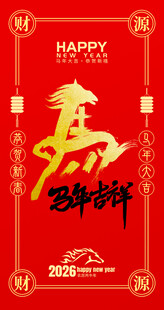 马年吉祥红包素材