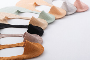 多彩简约船袜展示