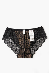 黑色蕾丝女士内裤