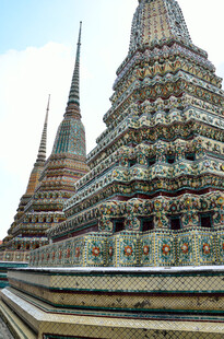 马来西亚泰国寺庙精美建筑外观