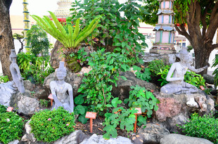 马来西亚禅意花园景观摆件