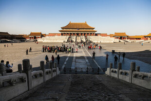 故宫太和殿广场壮观景象